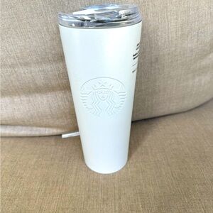 Starbucks, 2022, White, Insulated Cup, 16 oz.